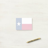 Texaanse staatsvlag post-it® notes (Op bureau)