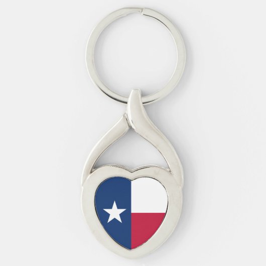 Texaanse staatsvlag sleutelhanger (Voorkant)
