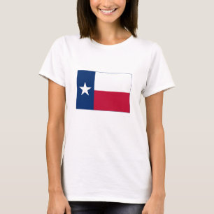 Texaanse staatsvlag t-shirt