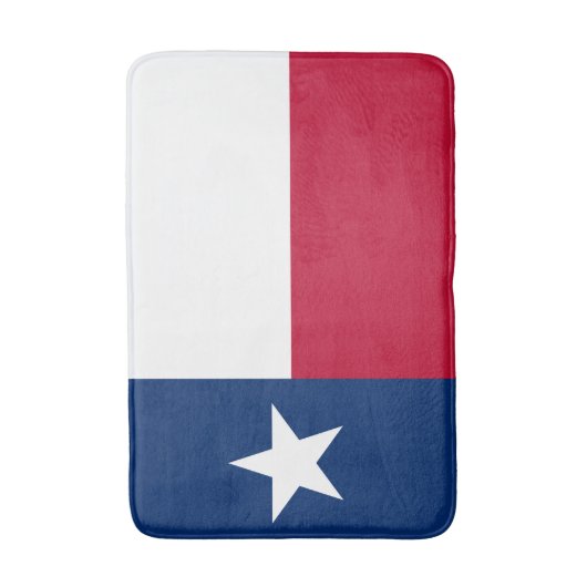 Texaanse staatsvlag (Texas) Badmat (Voorkant Verticaal)