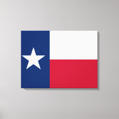 Texaanse staatsvlag (Texas) Canvas Afdruk (Voorkant)