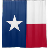 Texaanse staatsvlag (Texas) Douchegordijn (Voorkant)