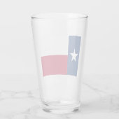Texaanse staatsvlag (Texas) Glas (Achterkant)