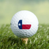Texaanse staatsvlag (Texas) Golfballen (Insitu Shirt)