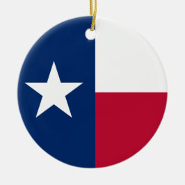 Texaanse staatsvlag (Texas) Keramisch Ornament