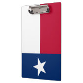 Texaanse staatsvlag (Texas) Klembord (Links)