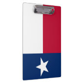 Texaanse staatsvlag (Texas) Klembord (Rechts)