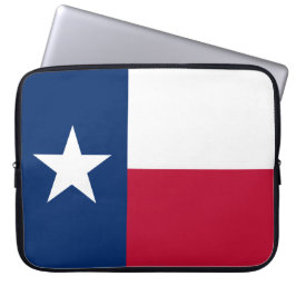 Texaanse staatsvlag (Texas) Laptop Sleeve