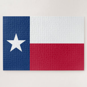 Texaanse staatsvlag (Texas) Legpuzzel