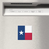 Texaanse staatsvlag (Texas) Magneet (Insitu (Vaatwasser))