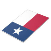 Texaanse staatsvlag (Texas) Notitieblok (Schuin)