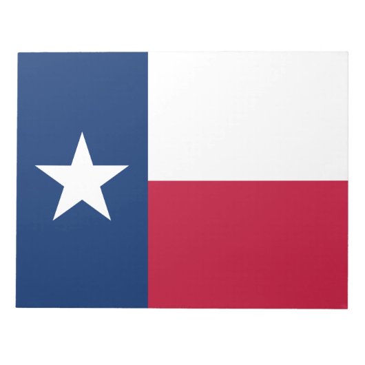 Texaanse staatsvlag (Texas) Notitieblok (Voorkant)