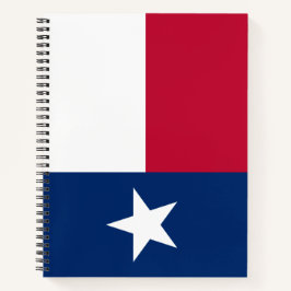 Texaanse staatsvlag (Texas) Notitieboek