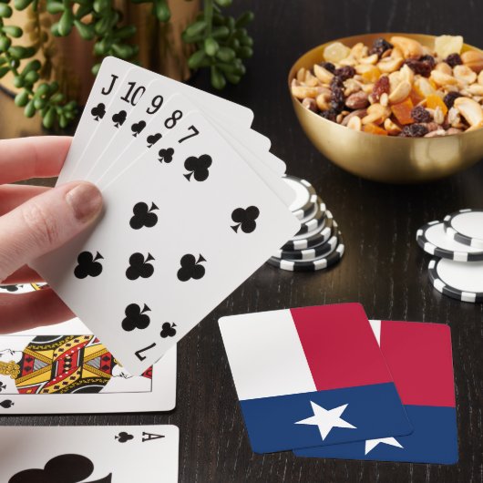 Texaanse staatsvlag (Texas) Pokerkaarten (Insitu)