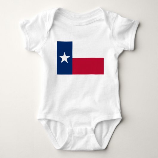 Texaanse staatsvlag (Texas) Romper (Voorkant)
