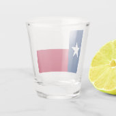 Texaanse staatsvlag (Texas) Shot Glas (Achterkant)