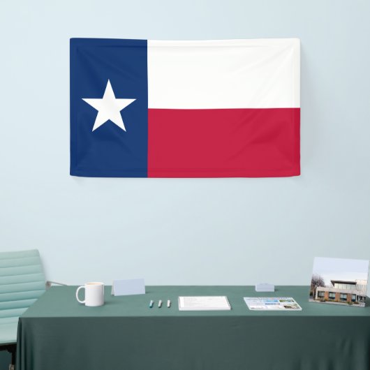 Texaanse staatsvlag (Texas) Spandoek (Beurs)