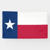 Texaanse staatsvlag (Texas) Spandoek (Horizontaal)
