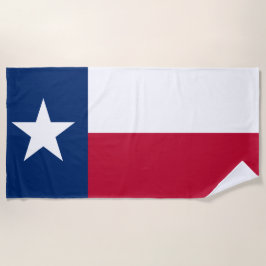 Texaanse staatsvlag (Texas) Strandlaken