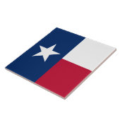 Texaanse staatsvlag (Texas) Tegeltje (Zijkant)