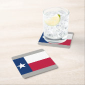 Texaanse staatsvlag voor de zuivel van Texas Kartonnen Onderzetters (Insitu)