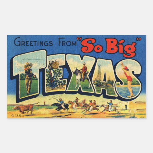  Texaanse Sticker (Voorkant)