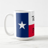 Texaanse trots, Texas vlag met Bluebonnets, mok (Links)