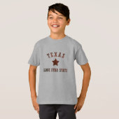 Texaanse vintage de enige sterrenstaat t-shirt (Voorkant volledig)