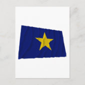 Texaanse vlag briefkaart (Voorkant)