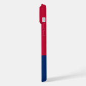 Texaanse vlag cel IPhone 15 Pro hoesje cover Plus Case (Linkerkant)