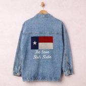 Texaanse vlag | De eenzame sterrenstaat Denim Jacket (Hangar)