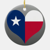 Texaanse vlag kopen keramisch ornament (Achterkant)