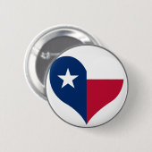 Texaanse vlag kopen ronde button 5,7 cm (Voorkant /achterkant)