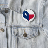 Texaanse vlag kopen ronde button 5,7 cm (In situ)