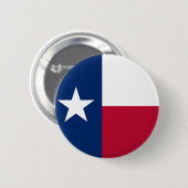 Texaanse vlag ronde button 5,7 cm (Voorkant /achterkant)
