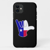 Texaanse vlag Shaka Case-Mate iPhone Case (Achterkant)