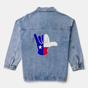 Texaanse vlag Shaka Denim Jacket