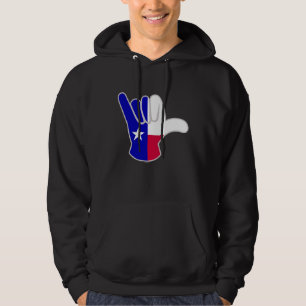 Texaanse vlag Shaka Hoodie
