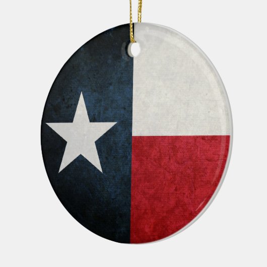 Texaanse vlag; Texaans; Keramisch Ornament (Links)