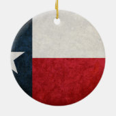 Texaanse vlag; Texaans; Keramisch Ornament (Achterkant)