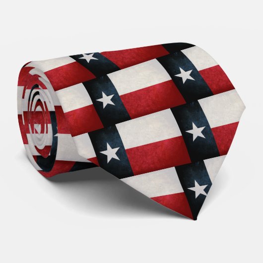 Texaanse vlag; Texaans; Stropdas (Opgerold)