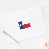 Texaanse vlag - Texaanse trots Vierkante Sticker (Envelop)