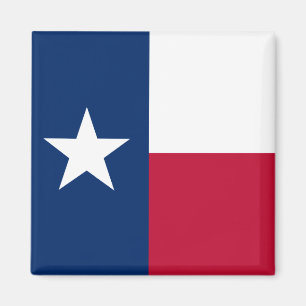 Texaanse vlag & Texas, Amerikaanse vakantie/sport Magneet