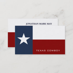 Texaanse vlag, Texas Visitekaartje