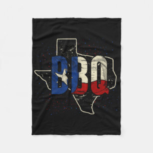 Texaanse Vlag Trotse Amerikaanse Cadeau Bbq Texas Fleece Deken
