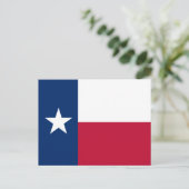 Texaanse vlag, Vlag van Texas Briefkaart (Staand voorkant)