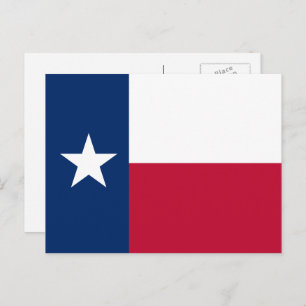 Texaanse vlag, Vlag van Texas Briefkaart
