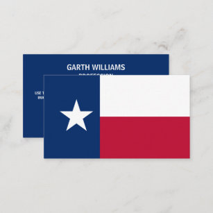 Texaanse vlag, Vlag van Texas Visitekaartje