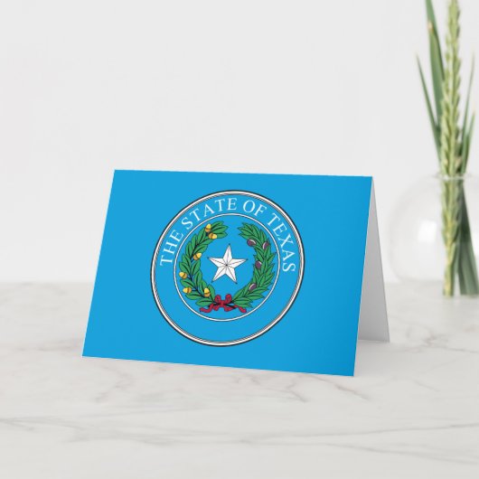 Texaanse zegel, Zegel van Texas Kaart (Voorkant)