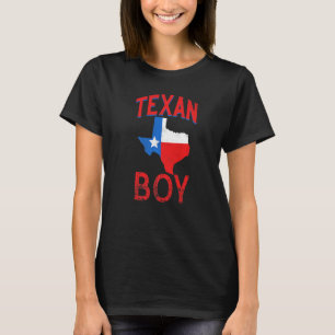 Texan Boy Proud  Texas Flag Premium T-shirt